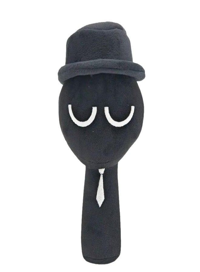 TechMax Solution Sprunki Plush Toy (Black, 30 CM) - Image 1